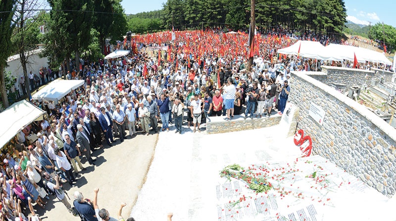 Από τη μεγάλη συγκέντρωση στην Τρίπολη και τα αποκαλυπτήρια του μνημείου